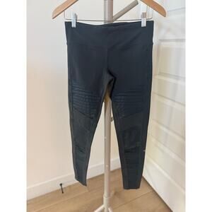 Alo Yoga‎ Moto Leggings Anthracite Size Medium